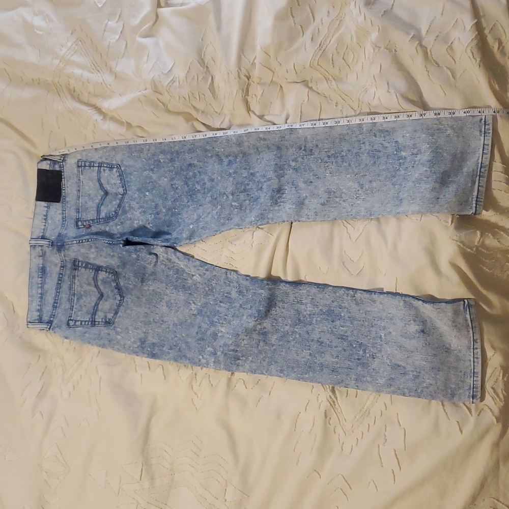 Levi's Light Blue Acid Wash Denim 511 Jeans
